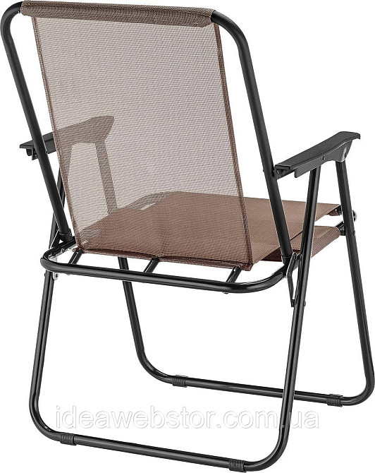 Розкладне туристичне крісло Outtec Breeze Textilene коричневий Київ - фото 10
