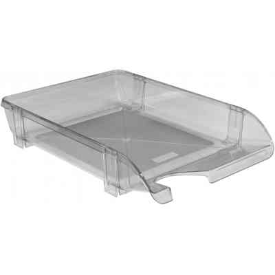 Лоток для паперів Economix горизонтальний пластик, димчастий (E31801-17) Вінниця