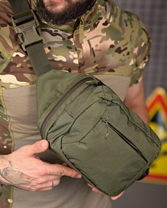 Тактична поясна сумка laberis олива РП7470 Одеса - фото 2