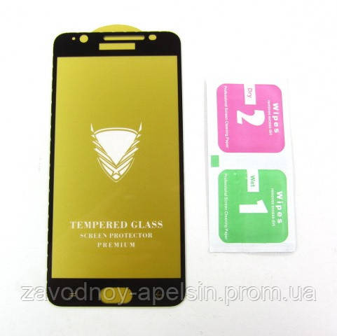 Защитное стекло Samsung J7 2016 J710 Glass (черный) Одесса - изображение 1