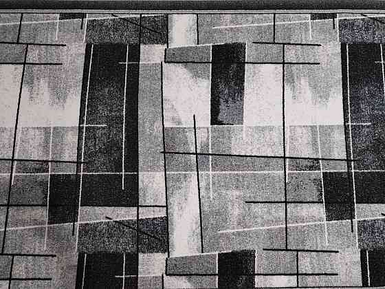 Килимова доріжка найкраща ціна, Сіра абстракція, Килим на виріз, 250, 100 Кам'янське