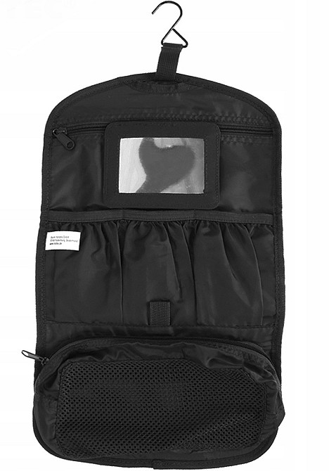 Універсальний Органайзер косметичка для приладдя з дзеркалом Mil-Tec від Sturm (16004002) Black Нововолинськ - фото 5