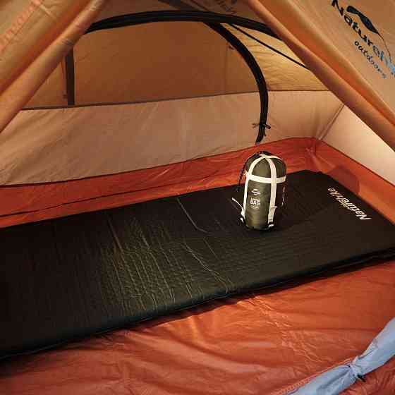 Спальник надлегкий Naturehike LW180 NH21MSD04 правий, (15°C), p-p M, темно-зелений Київ