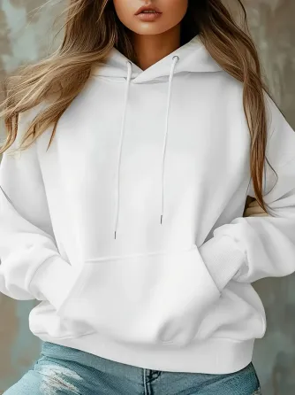 Худі жіноче, світшот білий, модна толстовка 2700321766 розмір 46 Дніпро