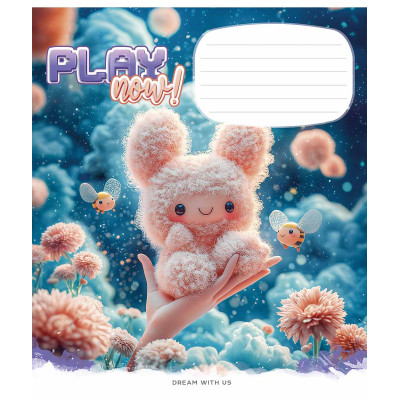 Зошит Школярик Play now 12 аркушів коса лінія (012-3556C) Вінниця - фото 4