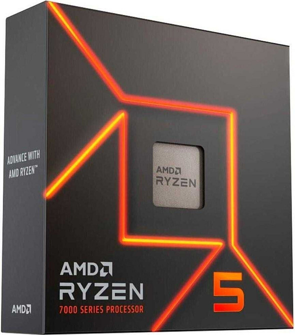 New AMD Ryzen 5 7600X 5.3 GHz 6-ядер/12-пот.  100-100000593WOF. Харків - фото 1