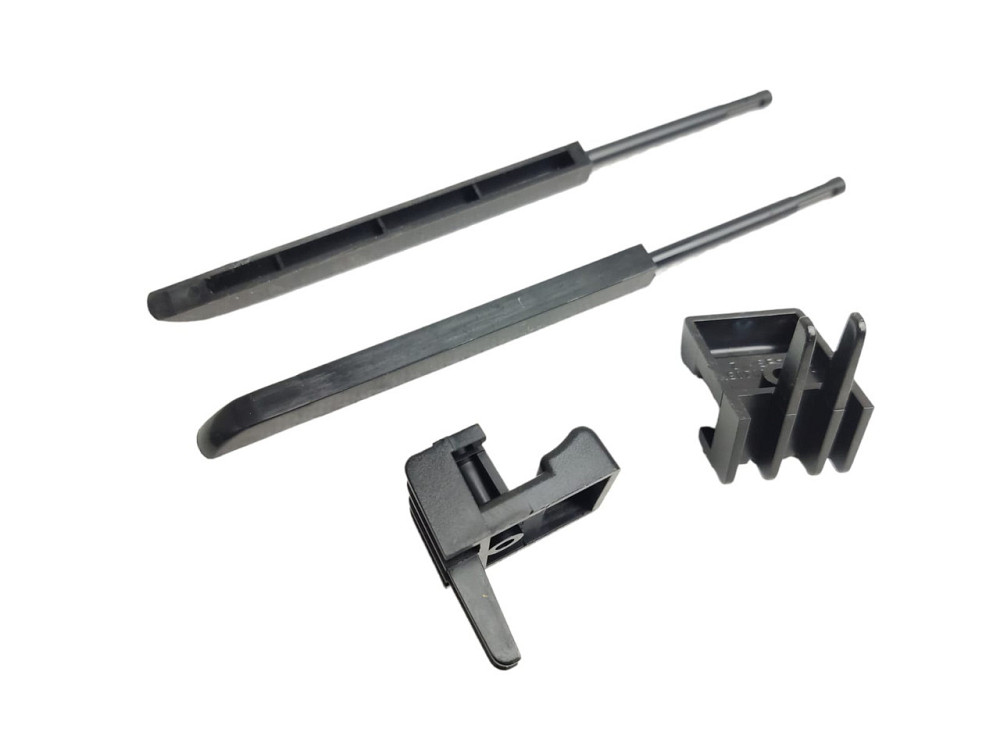 Ремкомплект 2110, 2111, 2112 новий зразок (кришки речового ящика) (к-кт 4 шт) бардачка Мукачево - фото 1