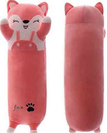 Іграшка плюшева Лисичка Кіт М'яка Батон Обіймашка Игрушка Кот Мягкая. Харків