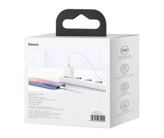 Зарядное устройство Baseus Super Si 20W белое Киев