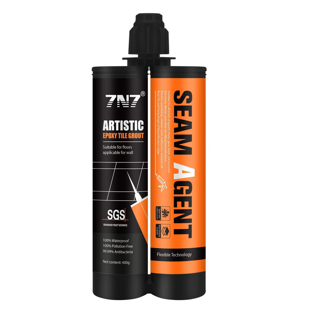 Затирка фуга епоксидная двухкомпонентная Глянцевая 01 Белый фарфор 7N7 (892106400) Киев - изображение 1