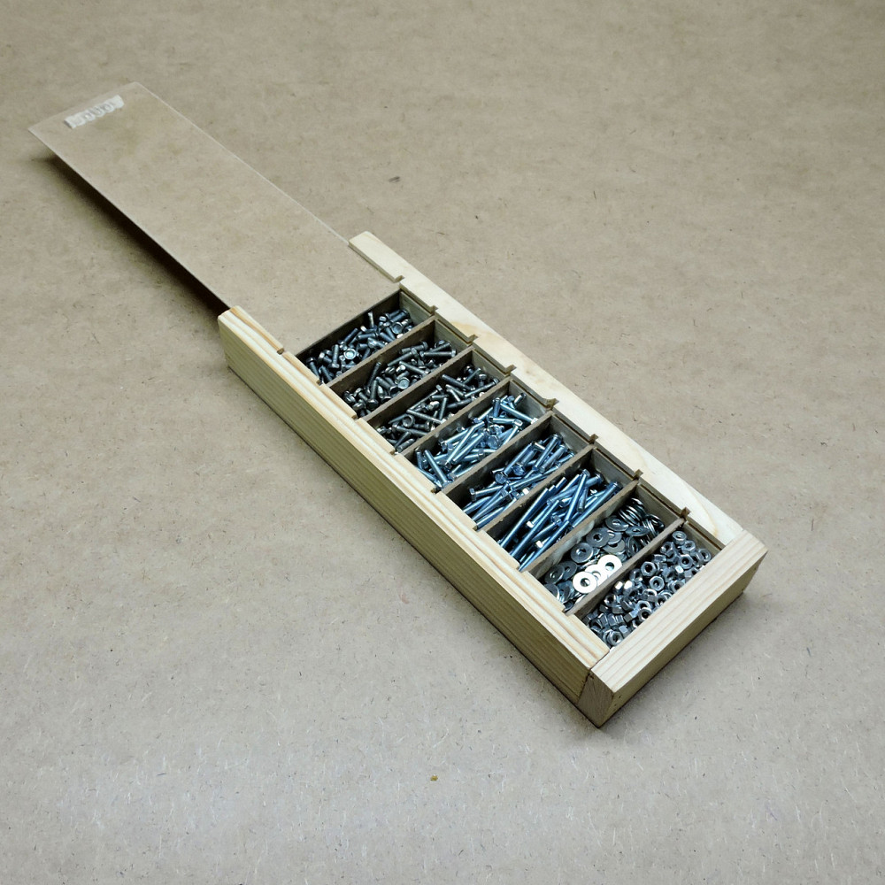 Набір 1х болтів, гайок, шайб М4 1100шт Миколаїв - фото 5