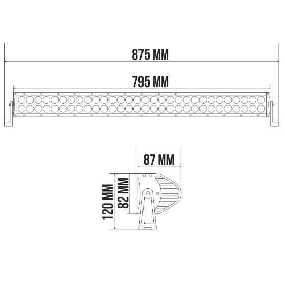 Автолампа светодиодная Belauto Cree Spot LED (60*3w) Львов