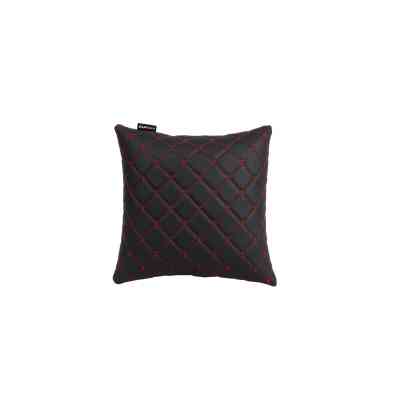 Подушка EVAtech ECO 30x30 см чорна з червоною ниткою (SPSCSBR) Винница