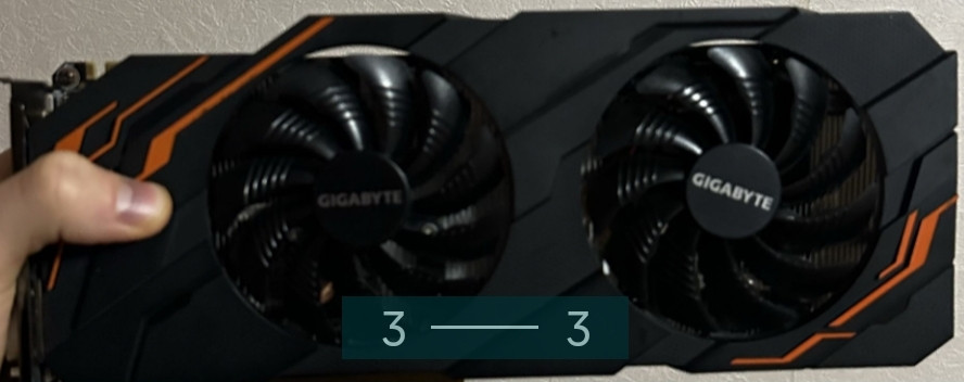 Видеокарта GIGABYTE 1070 8Gb. Киев - изображение 1