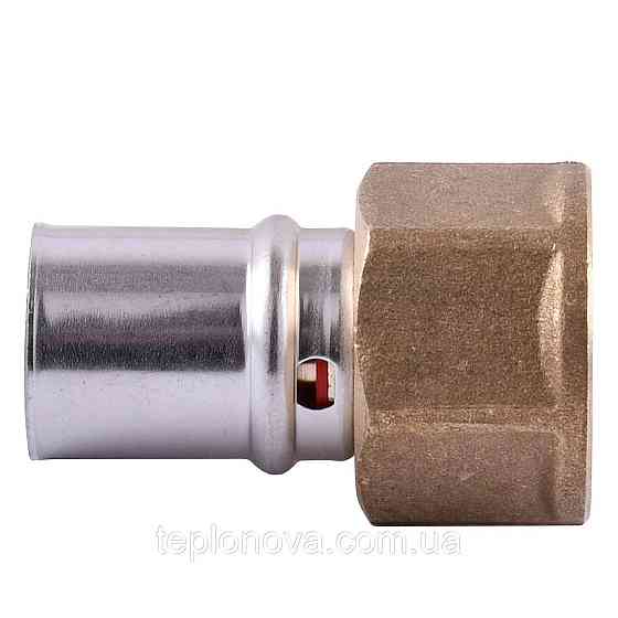 Муфта с внутренней резьбой пресс APE AP 102 3/4″х20 ITALY Черновцы