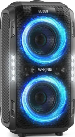 Портативная колонка W-KING Піки Портативний динамік Bluetooth 250W 12 basów 120 dB Party Boom Box Киев