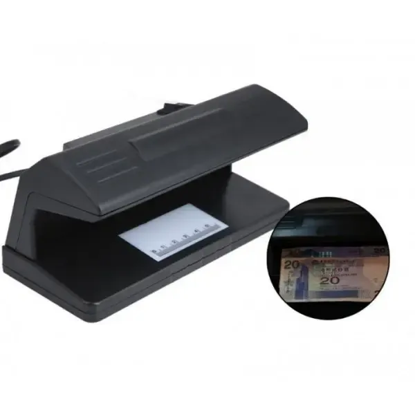 Детектор валют UKC настольный переносной ультрафиолетовый лампа для проверки денег от сети 220V Black Коломыя - изображение 3