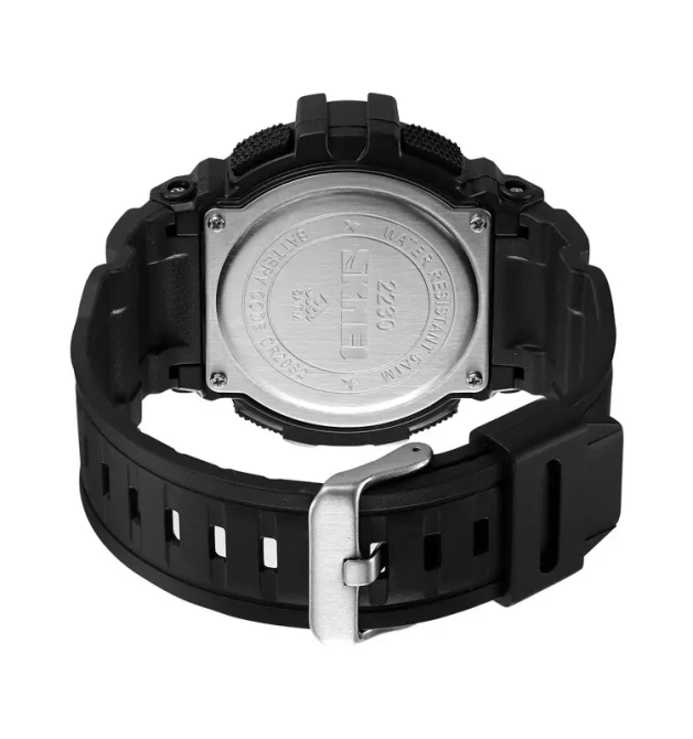 Годинник чоловічий наручний Skmei 2230 Чорний з чорним циферблатом Вінниця - фото 7