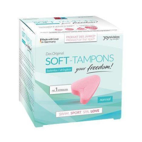 Гигиенические тампоны – Soft-Tampons Normal, 3 шт. Sex Aura Киев - изображение 1
