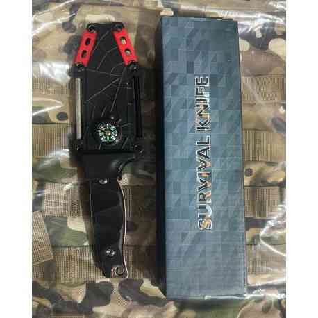 Туристичний ніж з вогнем і компасом | Ніж для виживання.a4192/n Одеса