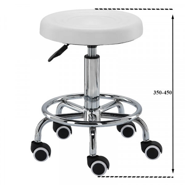 Стілець для педикюру без спинки для майстра Київ - фото 12