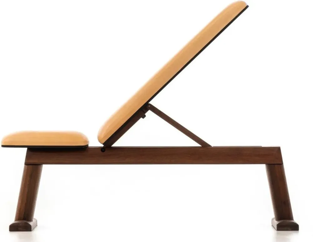 Тренажер Nohrd Bench Press Classic Nature Orzech Skóra (LWNH25423) Киев - изображение 1