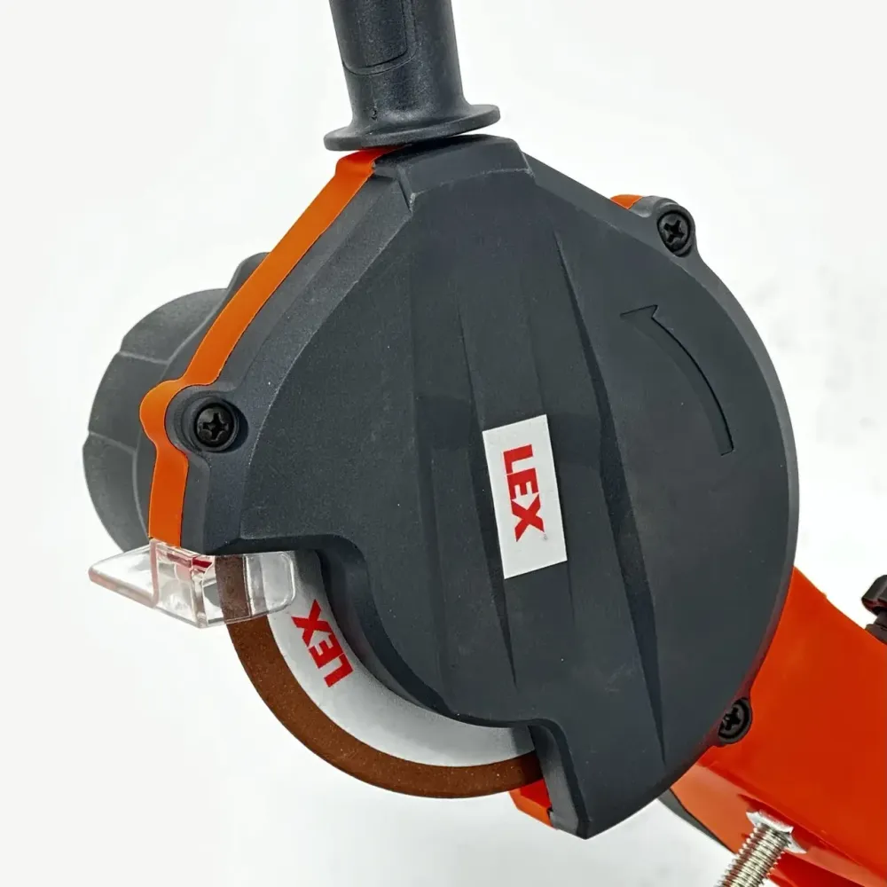 Верстат для заточування ланцюгів LEX LXGC500, діодне підсвічування, потужність 0.5 кВт, алюмінієва підошва, Чехія Львів - фото 10