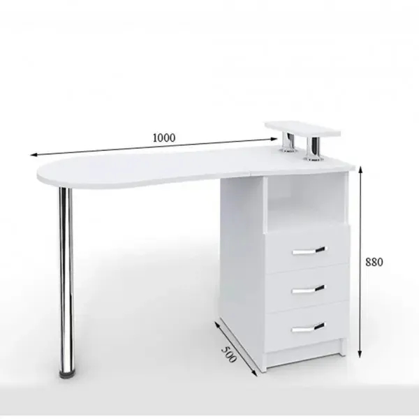 Стіл складний манікюрний УкрЕстет 2 Київ - фото 1