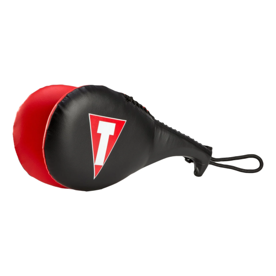 Ракетка для таеквондо (хлопушка) TITLE Boxing Duo Target Training Paddle Black/Red Каменское