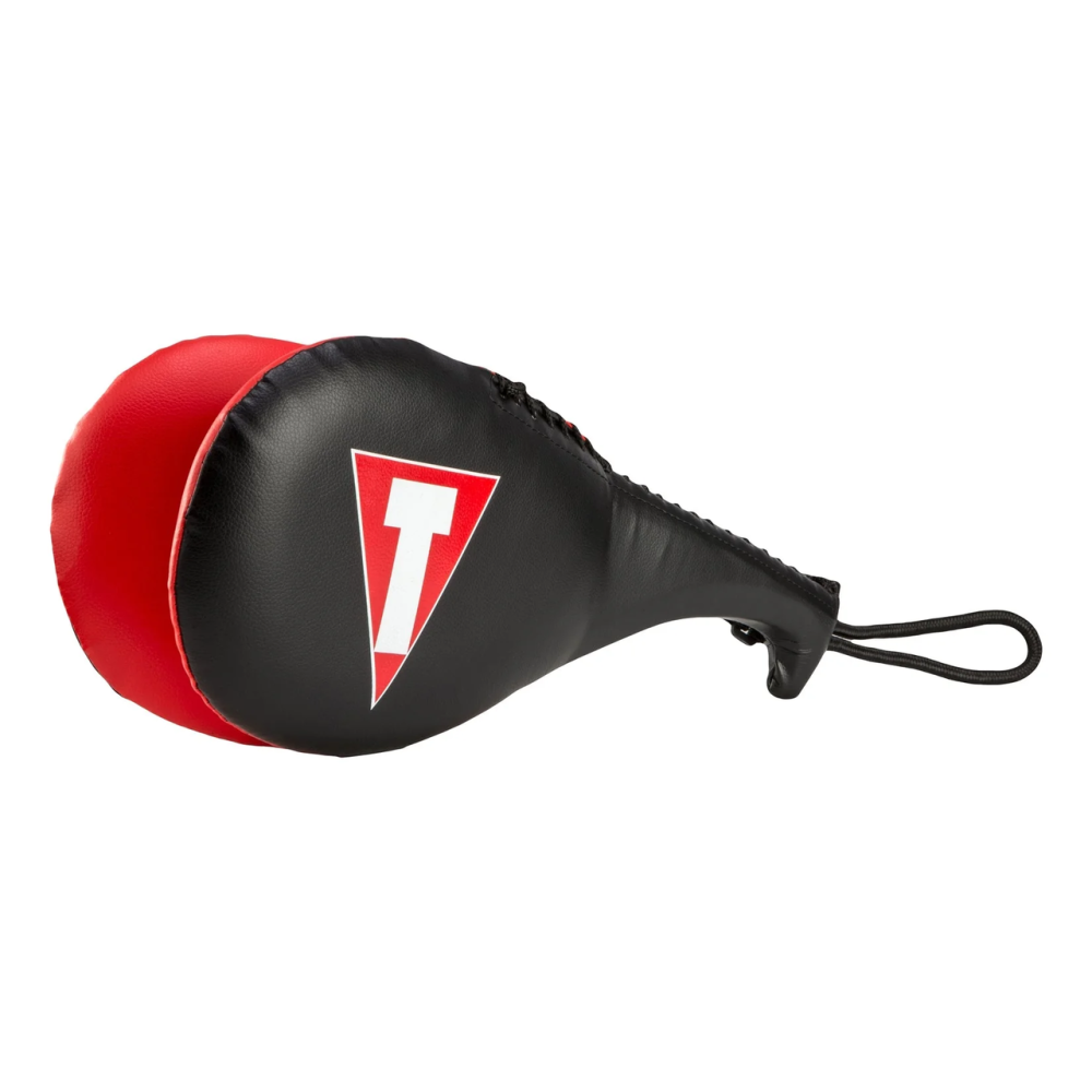 Ракетка для таеквондо (хлопушка) TITLE Boxing Duo Target Training Paddle Black/Red Каменское - изображение 2