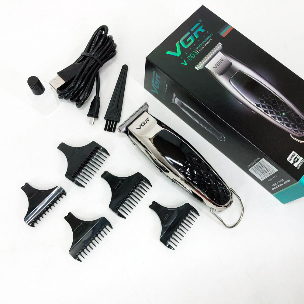 Машинка для стрижки волос мощная VGR, Модная машинка для стрижки волос окантовки RX-27 Львов - изображение 6