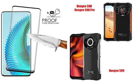 Захисне скло HyperGlass Pro для Doogee S98, S98 Pro, S99 – максимальна чутливість та захист Київ