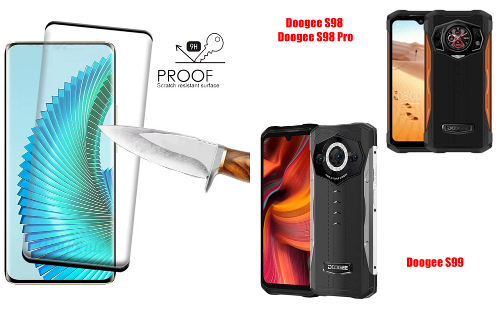 Захисне скло HyperGlass Pro для Doogee S98, S98 Pro, S99 – максимальна чутливість та захист Київ - фото 2