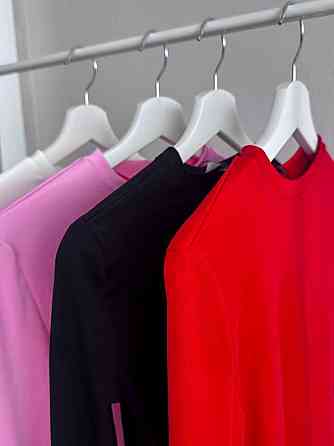 Лонгслів з мікродайвінгу, еластичний, з отвором для великого пальця, рожевий, розмір 42/46 Лубны