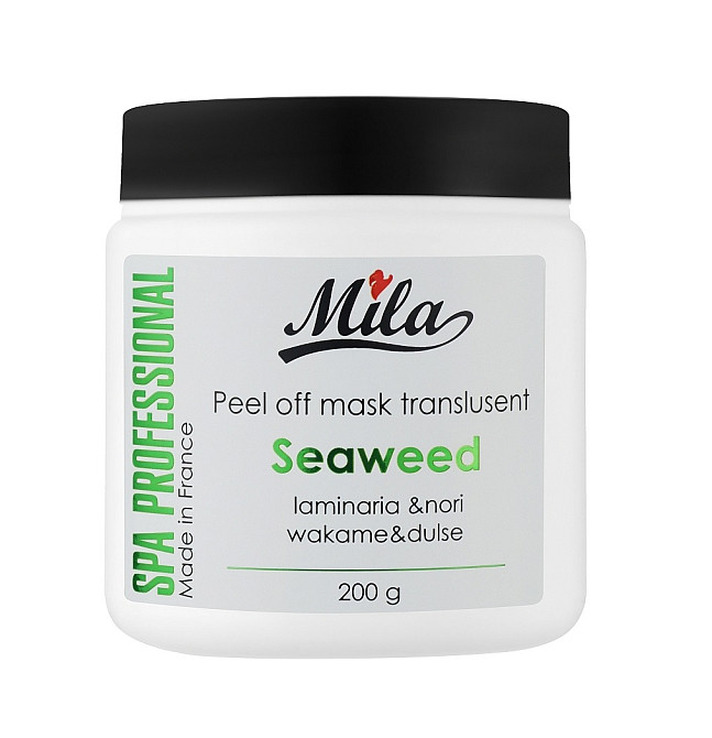 Альгінатна маска Водоростевий комплекс Mask peel-off translucent seaweed Mila Perfect 200 г Київ - фото 1