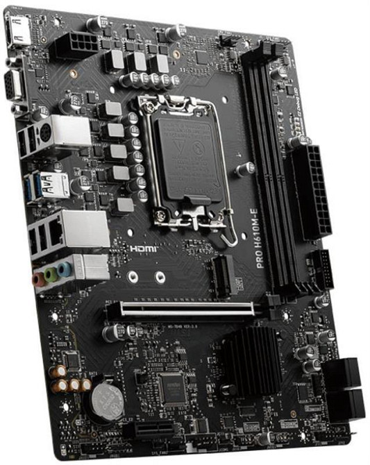 Материнська плата MSI Pro H610M-E Socket 1700 Харьков - изображение 1