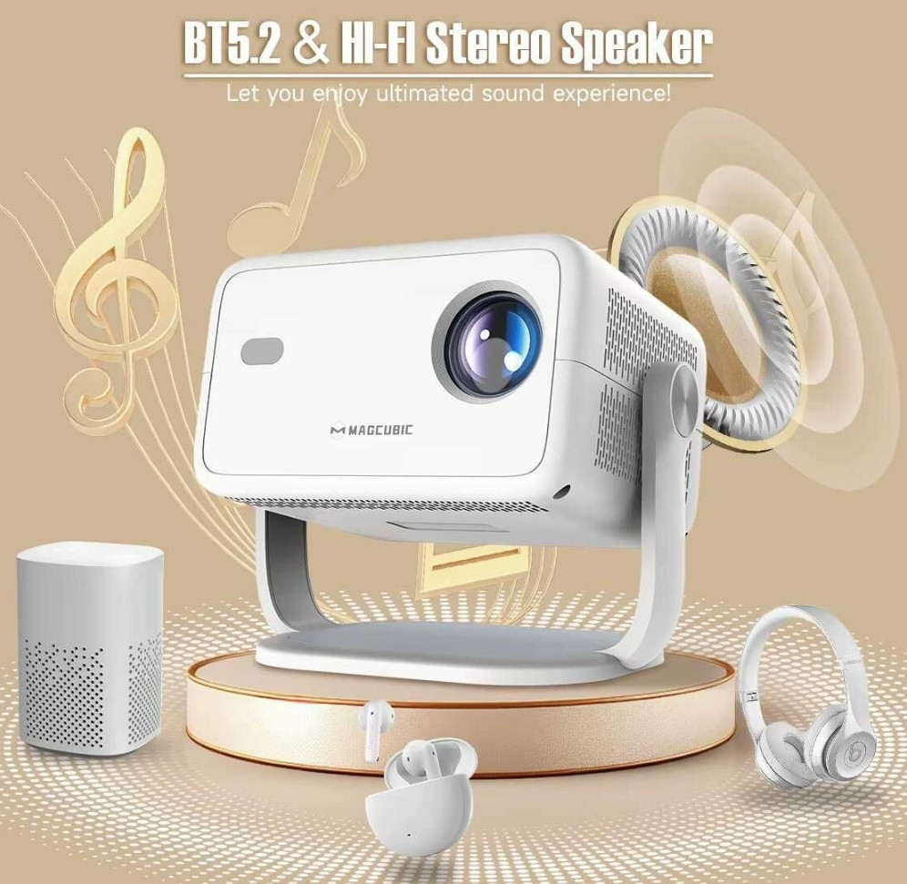 Проектор Magcubic L018 650ANSI 4K BT5.2 Wifi 6 Голос. Харьков - изображение 4