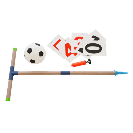 Врата футбольные детские Ramiz JB8885D 64 x 97 x 34, черно-белые Киев