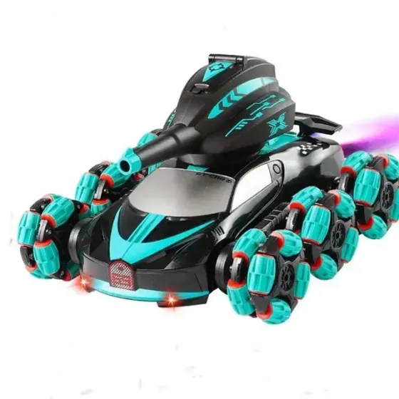 Танк вездеход,радиоуправляемый танк трехосный стреляющий орбизами Коломыя