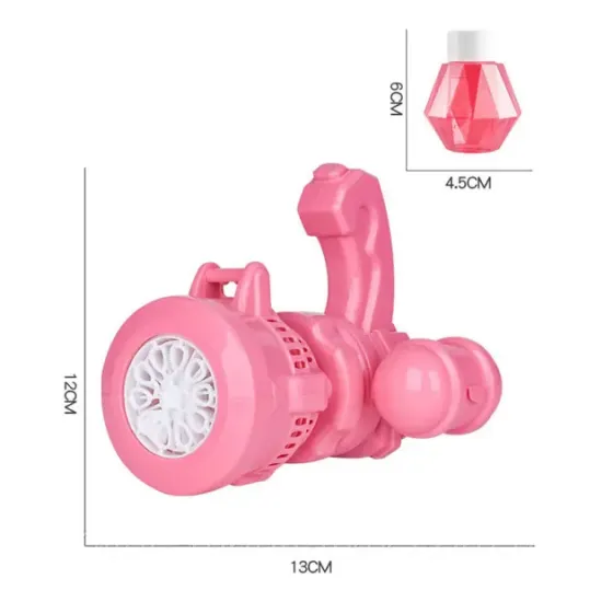 Детский пулемет генератор мыльных пузырей от батареек Bubble machine toy Коломыя