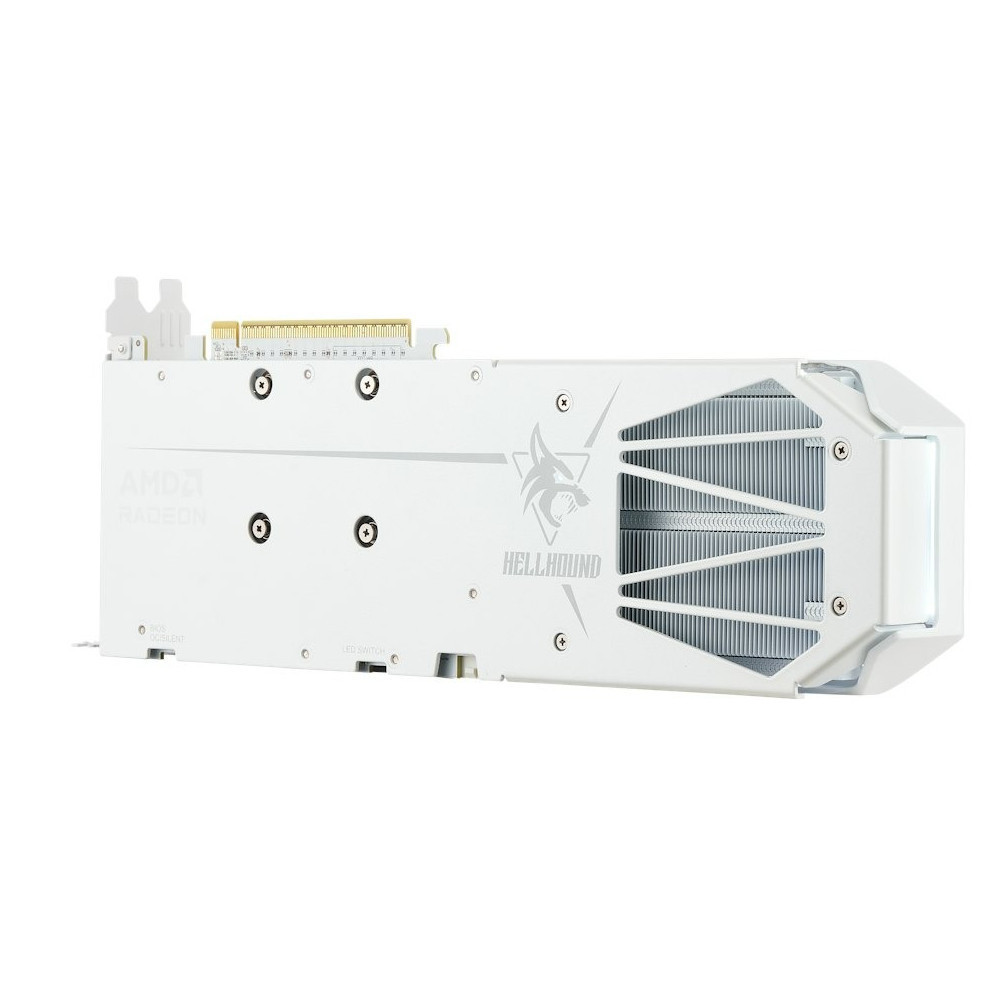Відеокарта AMD Radeon RX 9060 XT 16 GB GDDR6 Hellhound Spectral White PowerColor (RX9060XT 16G-L/OC/WHITE) ( white ) Харків - фото 4