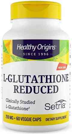 Глутатіон Healthy Origins L-Glutathione 250 мг 60 капсул Київ