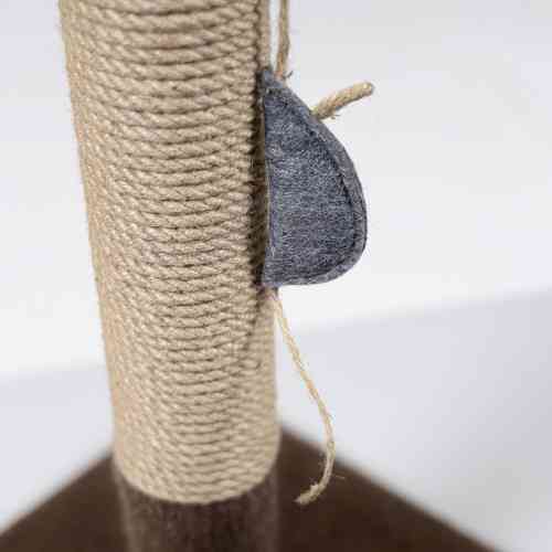 Царапка столбик Природа Мими Brown для кошек 36x36x66 см Киев