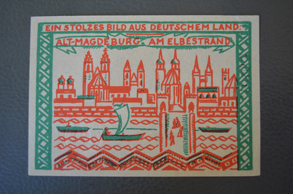 Німеччина. Нотгельд. 50 Pf ( 10 ) Полтава - фото 1