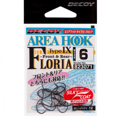 Крючок Decoy AH-IX FLORIA 10 (12 шт/уп) (1562.05.14) Винница - изображение 2