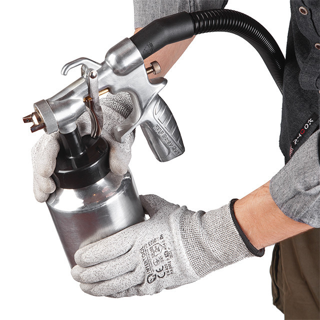 Фарбопульт електричний INTERTOOL DT-5060, 0,6 кВт, 550 мл/хв,форсунка 1,8 мм, бачок 1л, 0,14-0,70 бар - без компресора Львів - фото 9