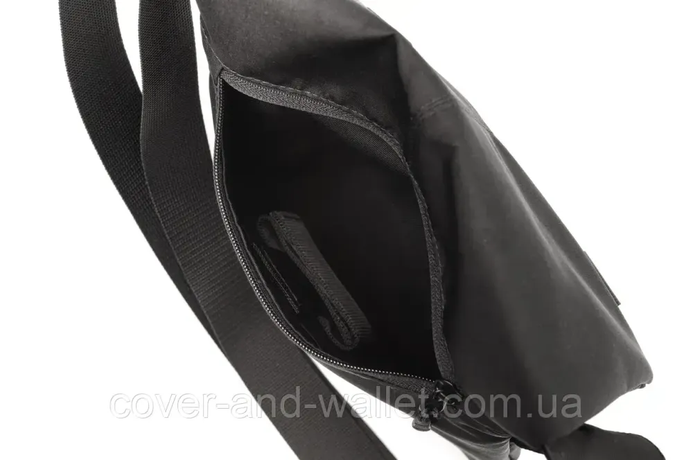 Тактическая сумка через плечо черного цвета для скрытого ношения пистолета 902710 Киев - изображение 3