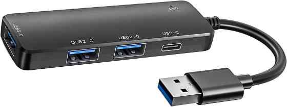 Концентратор USB-хаб 1xUSB3.0/2xUSB2.0/ 1xType C Луцк
