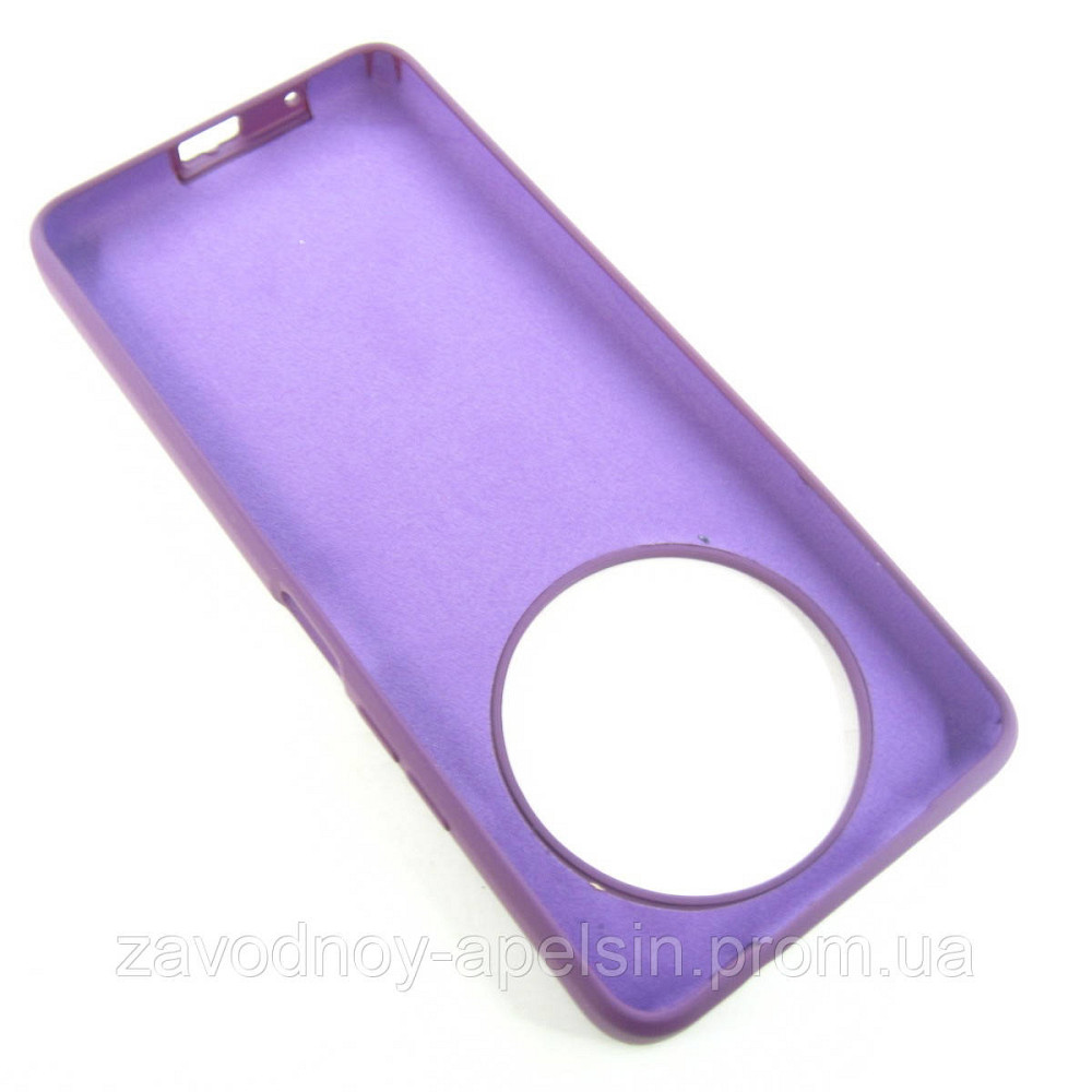 Xiaomi Redmi A3 Чохол силіконовий Мікрофібра (синій) Одеса - фото 2