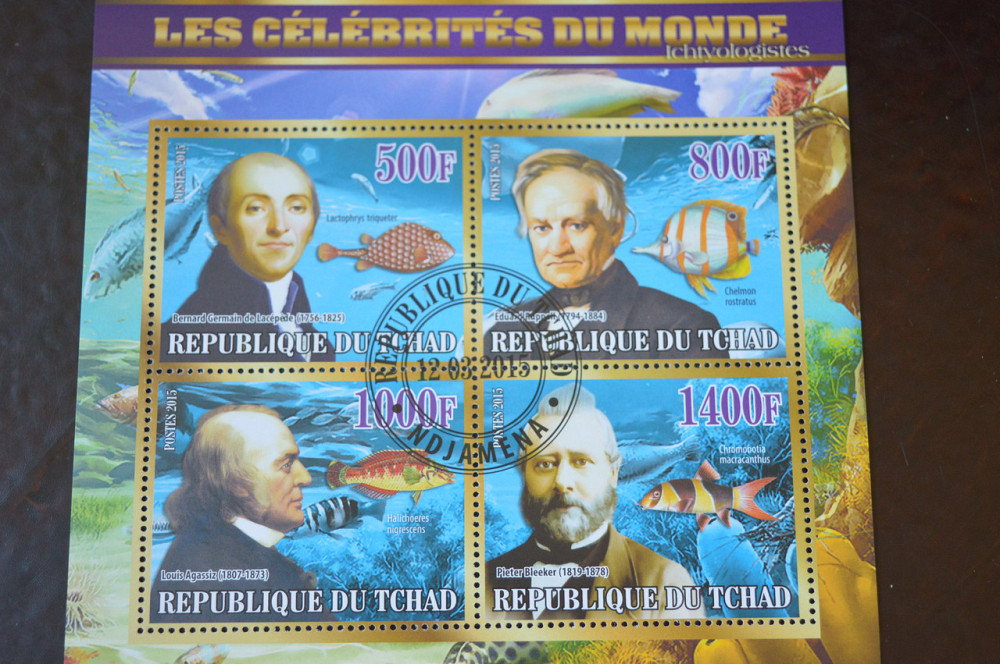 Чад. История. Личности. Блок. 2015 год (Б-4) Полтава - изображение 1